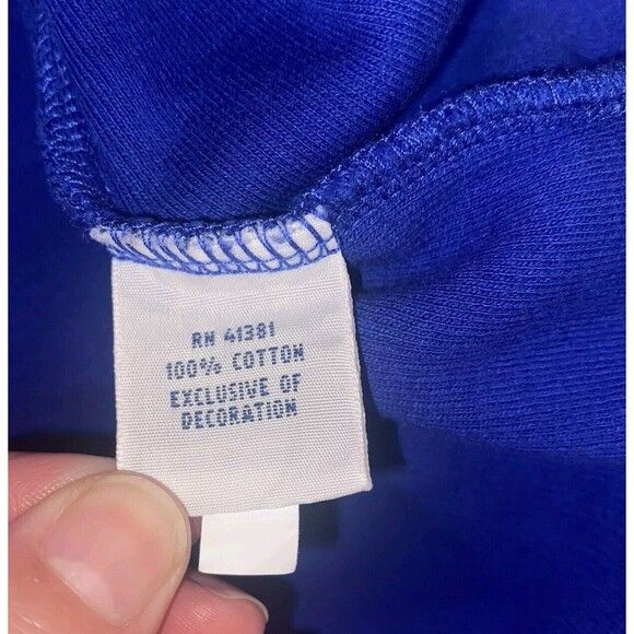 Polo Ralph Lauren Sweater Men's XXL 1/4 Zip Long Sleeve Royal Blue Soft - Picture 5 of 9